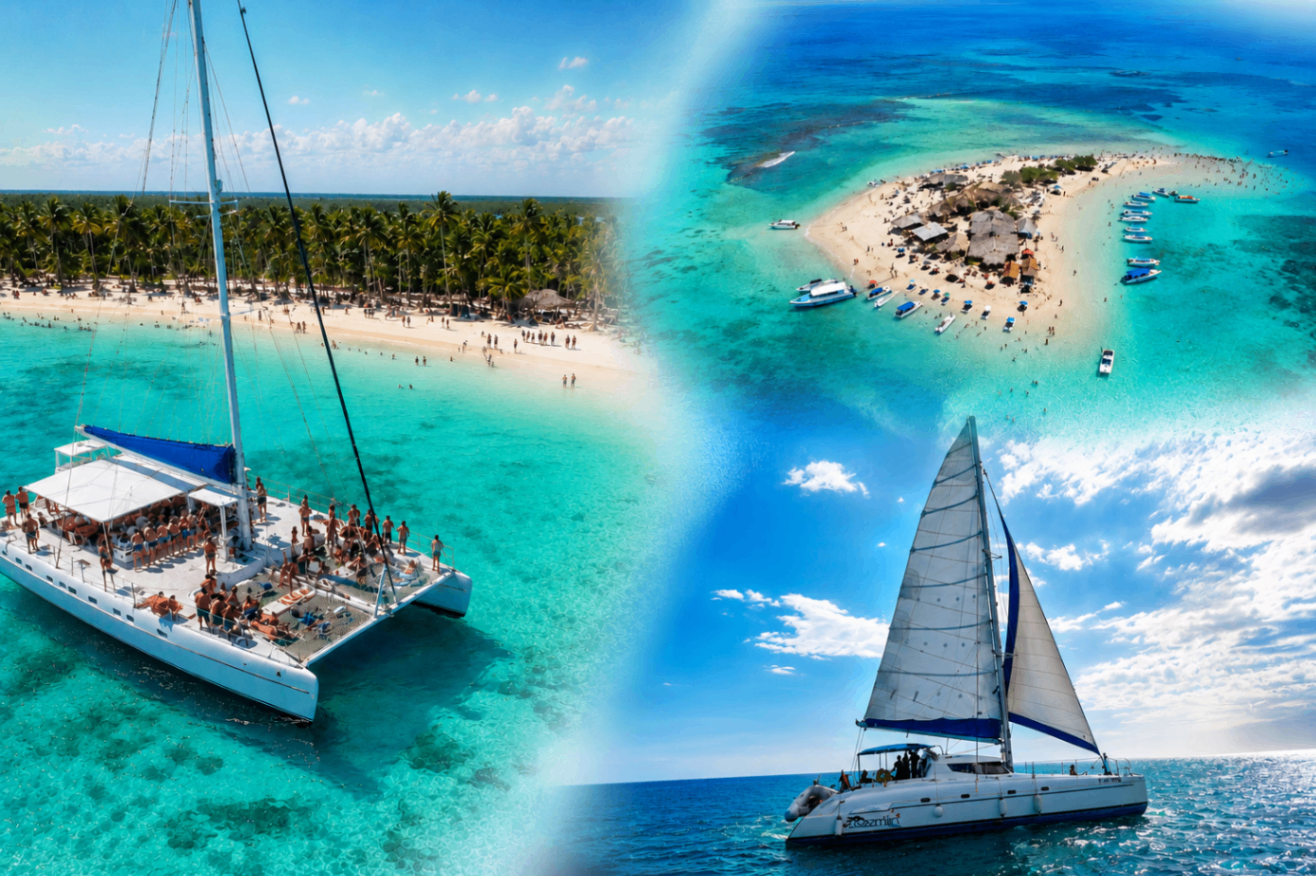 Excursiones en República Dominicana — catamarán, Isla Saona y Cayo Arena